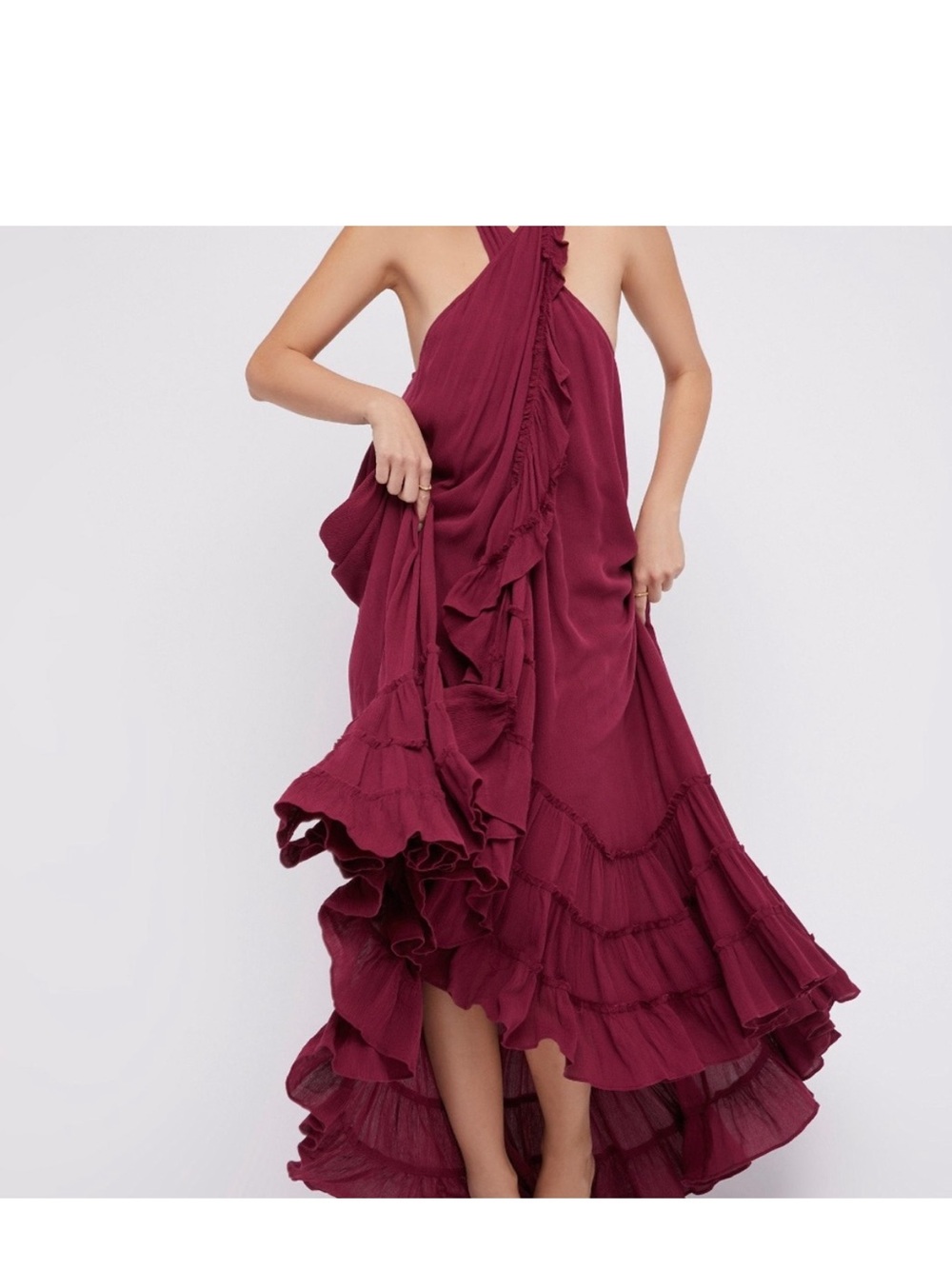 Free People Endless Summer Wrap Around Maxi Dress